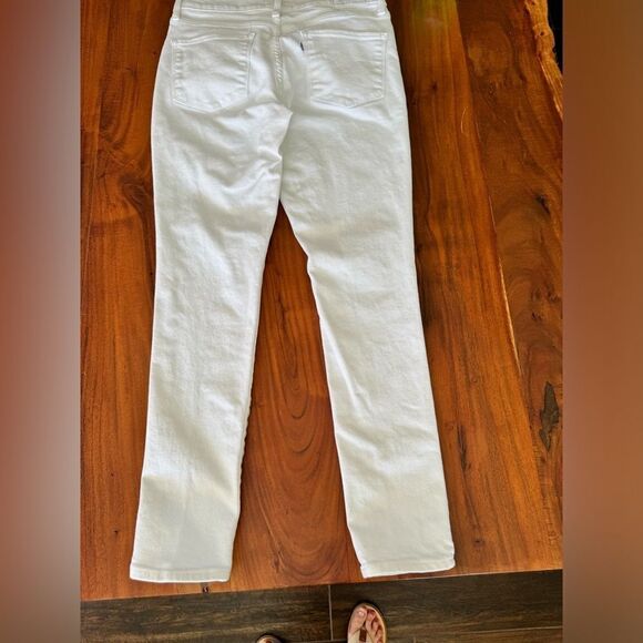 Levi’s white tab 311 Shaping Skinny WHITE EUC SZ 29 - Picture 5 of 8